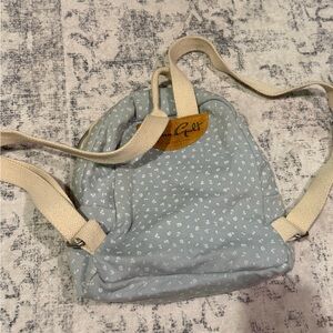 Floral Gray John Galt/Brandy Melville Backpack